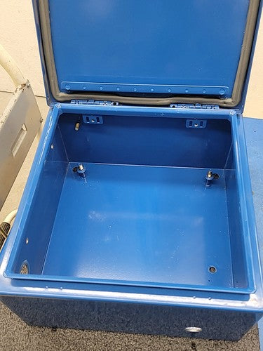 Hoffman Blue Steel Electrical Enclosure Junction Box Locking Gasket Seal 12x12x7