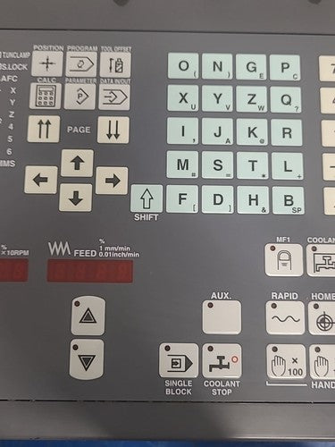 Mazatrol M Plus CNC Operator Control Panel Keyboard Interface E46669-707V