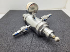 TESCOM PM000249A Pressure Regulator Swagelok Pressure Gauge PGU-50-PC100-L-4FSM