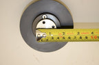 Narrow Groove Cable Roller Wheel, 4" D x 3/4", 5/16" Groove - Lot of 4
