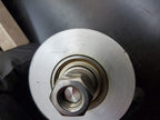 Lot of 10 NSK Aluminum 6002Z Conveyor Belt Roller 2.30" 1.30" M12x1.75 Stud
