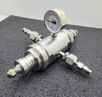 TESCOM PM000249A Pressure Regulator Swagelok Pressure Gauge PGU-50-PC100-L-4FSM
