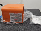 Linemaster 522-B14 Full Guard Foot Switch Protective Enclosure Orange Steel LOT