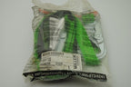 MILLER 612230026523  6' Backbiter Tie Back Lanyard W-Snap Hooks, Green, New