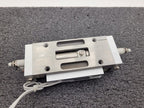 SMC MXP16-30 100PSI Linear Slide Guide Cylinder w/ D-F9B Sensors, Stops Unit C