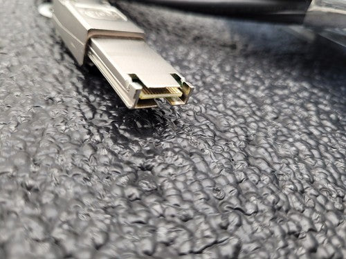 Lot Of 6 EMC 038-003-813 Mini-SAS HD 4X - Mini-SAS 4X External 5M Cable