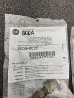 Lot 4x of Allen Bradley AB 800A G2CW GC2C 2x Keyed 2x 2 Position On/OFF Switches