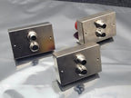Lot of 3 EMO 100482778 REV A Push Button SS Control Box I/O Panel 8 and 9 pin