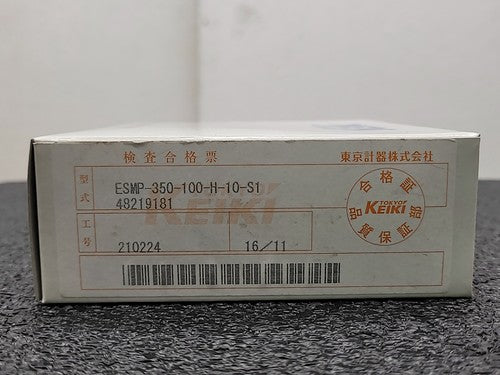 Tokyo Keiki ESMP-350 Pressure Sensor Switch 100-H-10-S1 Industrial