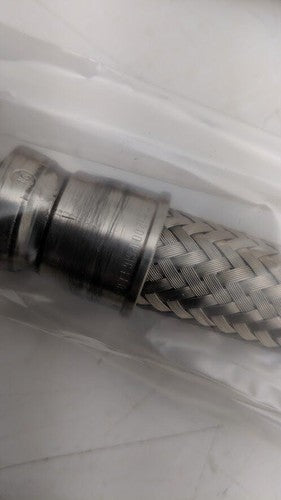 Cal Weld Vacuum Adapter KF 25 Flange 50T Flex Hose 1200PSI Swagelok 24" FL8 NEW