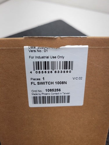 Phoenix Contact 1085256 FL SWITCH 1008N module 8 Port Din Rail Ethernet Switch