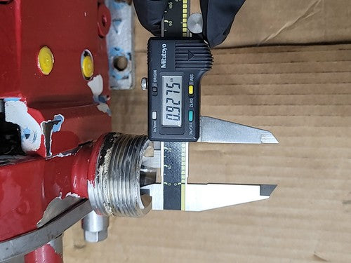 SPX Waukesha Cherry Burrell Positive Displacement Pump 006 U1 PDP Red A6