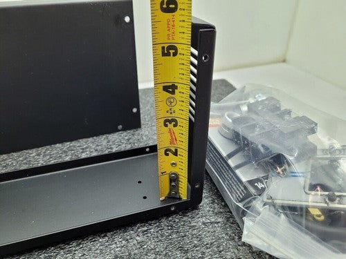 Black Southwire Power Supply Project Box 13"x5"x3" + Power Cord and Switch