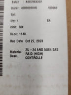 Dot Hill HP 5BX PFRUKC82-01 55X5.4 4-12GSAS Storage Drive Array Controller New