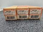 Lot of 3x FERRAZ Shawmut A6D125R FUSE 600V, 125AMP HRC type fuse