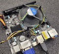 ASROCK Motherboard B75M-ITX Tested Working 2GB Ram Intel i3-2100 3.1Ghz Mini-ITX