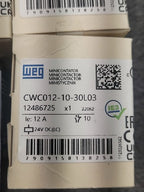 WEG CWC012-10-30L03 Mini Contactor 24V DC Coil 12A Miniature Motor Starter
