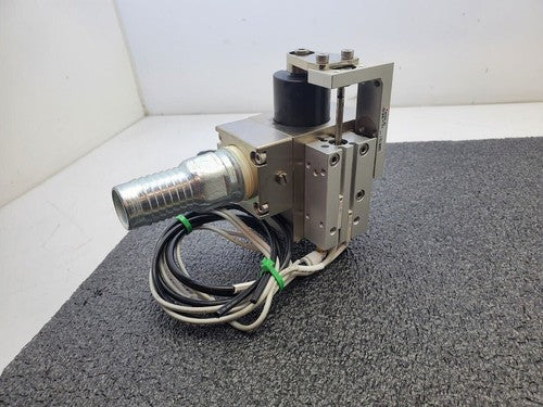 SMC MXH10-30 Custom 1" Barbed Hose to 3/4" Vacuum Shutoff Valve w/Sensors