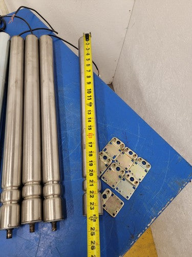 Lot Of 7x 24" MOLLER ITOH PM486FS-20-597-D-024-C150-P2 POWER DRIVE ROLLER 24VDC