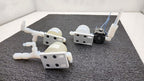 Lot of 2x Plast-O-Matic X1108-PP Pneumatic Diaphragm Valve 1/2in Npt