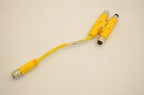 Turck BH-BSM/3BKM 7-086 Sensor Junction, 1M & 200mm Lengths - Lot of 2