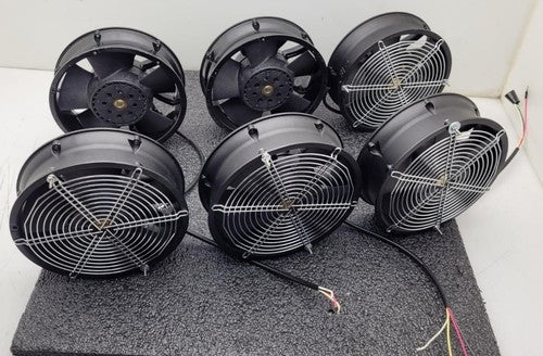 Lot of - 6  Minebea  R172A0-051-D0790 DC48V 6A 288.0W   4-wire cooling fans.