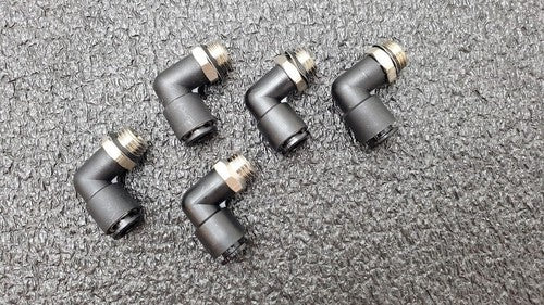 5x SMC KAL08-U02 Antistat One-Touch Fittings 8mm Applicable Tubing 1/4" Thread