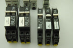 ABB, CBI, Lot of 9 Circuit Breakers, 4A-20A