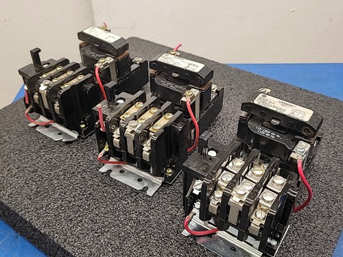 GE General Electric CR306C0 NEMA Size 1 Motor Starter Contactor Lot of 3