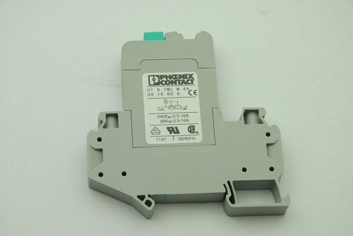 Phoenix Contact UT 6-TMC M 4A 0916606 Thermomagnetic Circuit Breaker - NEW