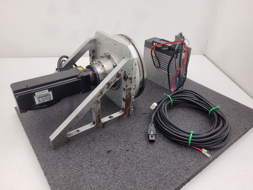 Delta ECMA-C20604RS Servo ASD-B2-0421-B 400W Drive Apex AD090-P1 100:1 Ratio
