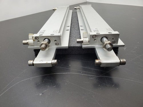 PAIR, 2X MUB32-400-DCL7204L 400mm Travel Pneumatic Linear Actuator Non Rotating