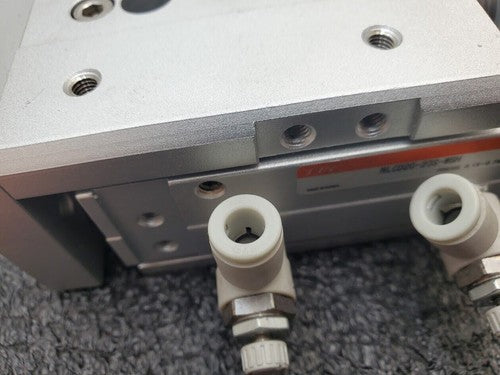 2x TPC NLCD20-20S-W8H Air Slide Pneumatic Linear Table Actuator 20mm Stroke