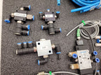 Lot 8 of Festo Electro Pneumatic Solenoid Valve Manifold Robot Control 24VDC