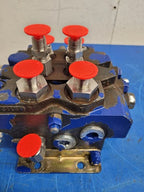 Lot of 2x Parker VLP244-30A Pulsar Stackable Valve w/ Manual Control (one lever)