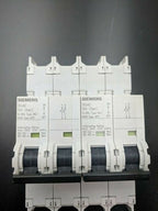 Lot of 2 Siemens 5SJ42, 2-Pole 10A 125VDC 240 VAC Circuit Breakers