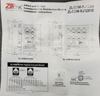 Automation Direct ZL-CDM-RJ12X10 ZIPLINK NEW IN BOX RJ12 10 Port DIN Rail