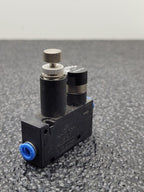 Lot 3x Pisco RVUM4-4 LRMA-QS-6  Inline Pressure Regulator Reducing Valve Gauge