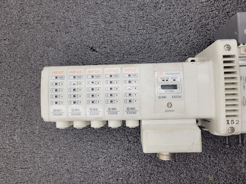 SMC Pneumatic Manifold 8 VQC2101N-5 Valves DeviceNet Control EX250-SDN1-X122