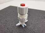 Entegris Fluoroware 201-97-01 2-Way Manual Diaphragm Valve 1/4" Flaretek Fitting