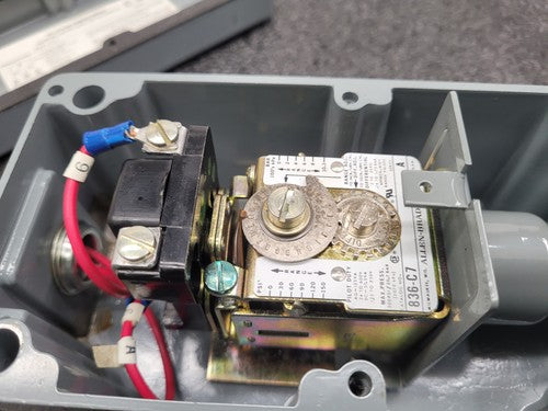 Allen Bradley 836-C7J Pressure Control Switch Bulletin 836 Series B Adjustable
