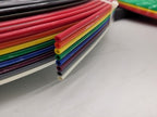 Lot of 3x 5WMP 95A Polyurethane Multi-Colored Ribbon Tubing (MCR) 5/32 x 3/32
