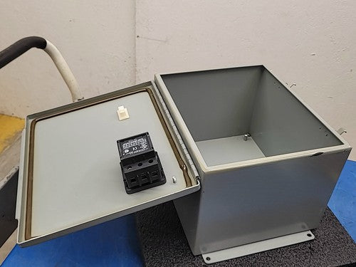 SCE SCE-12108CH Industrial Control Panel Enclosure Type 12 w/ On Off 12"x10"x8"