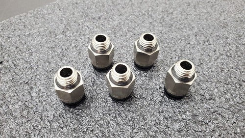 5x SMC KAH10-U03 Antistat One-Touch Fittings 10mm Applicable Tubing 3/8" Thread