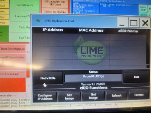 Lime Instruments DMAT 8" Color Touchscreen Blender Control HMI NI sbRIO-9265