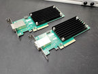 ATTO ExpressSAS H1280 Host Bus Adapter PCIe SAS SATA HBA Card (Lot of 2)