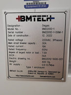 MTECH Degassing Machine V6 & V7 Vacuum System Busch R5 RA 0040 F Pump HMI