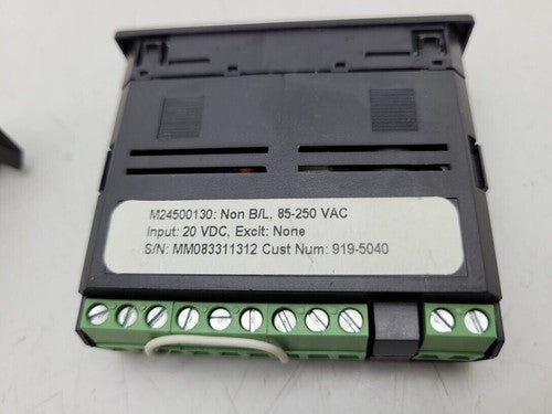 Simpson M24500130 4-1/2 LCD 24VDC Powered Digital AC Voltage Panel Meter