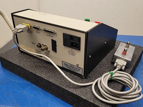 BIDTEC SP100 Spin Coater Control Unit 110/220VAC w/ Remote Switch Box Powers Up
