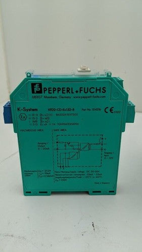Pepperl Fuchs K-System KFD2-CD-Ex1.32-8 Driver -SR2-Ex2.W Amp -STC4-Ex2 Supply